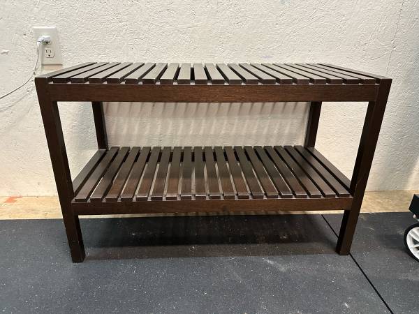 ikea molger aufbewahrung Ikea Molger Bench Shoe Bench #0419