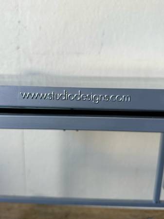 Studio Designs Vision Glass Top Craft Table #0283