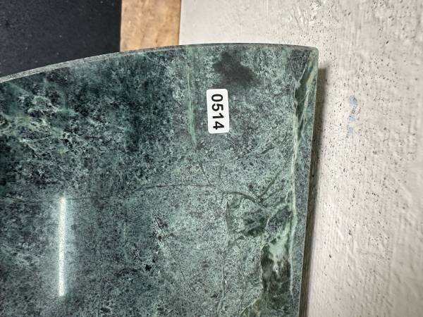 Mahogany Empire Style Half Moon Console Table #0514