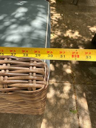 Crosley Furniture Bradenton 4PC Wicker Rattan Outdoor Set Navy #0413