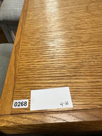 Solid Oak Locking 2 Drawer Lateral Filing Cabinet #0268