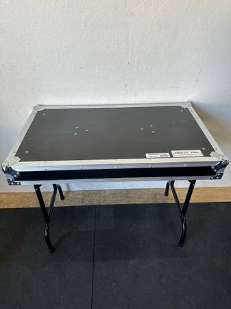 Deejay LED DJ Table with Locking Pins #0597