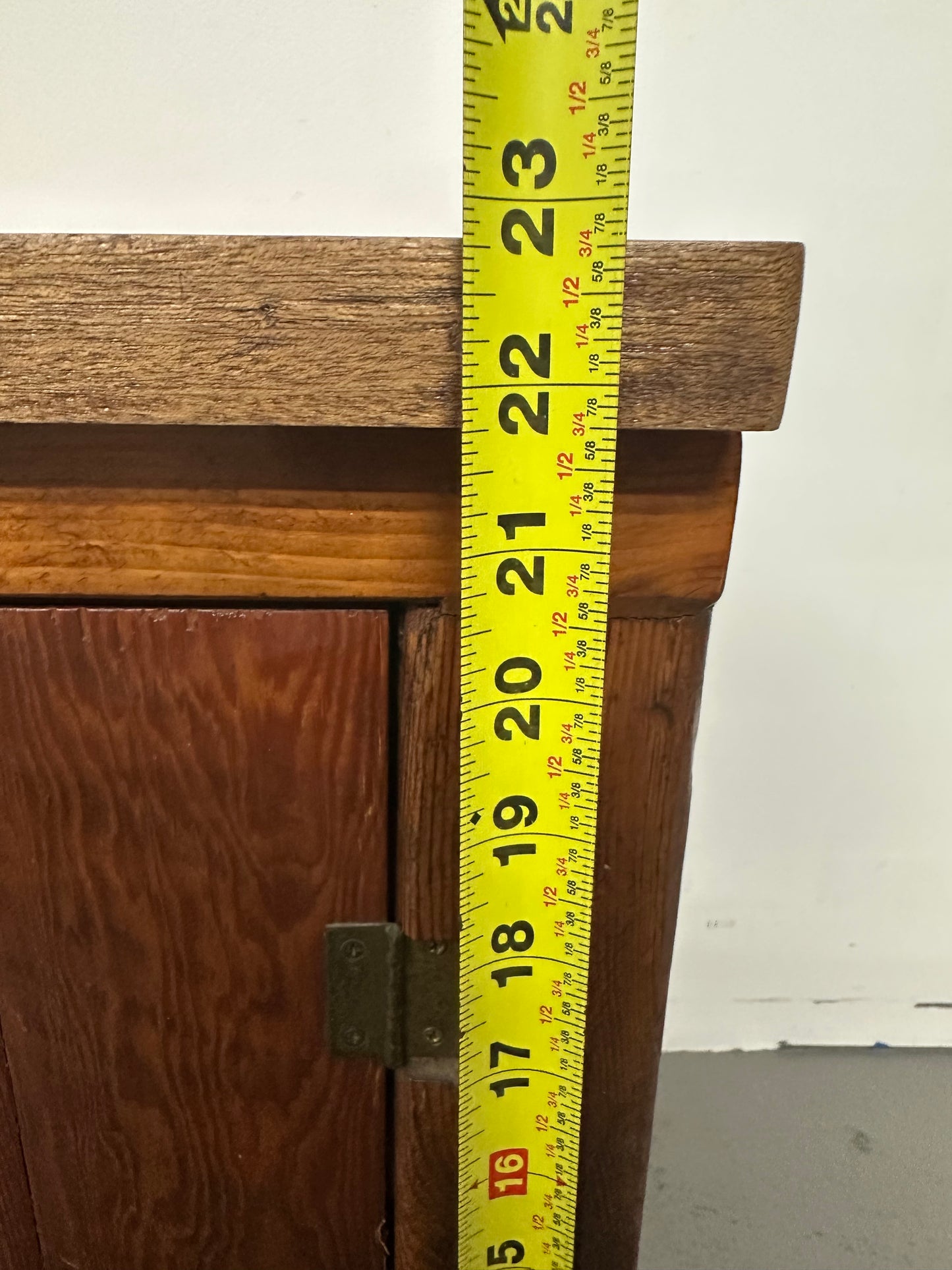 Vintage Solid Wood Cabinet #1093