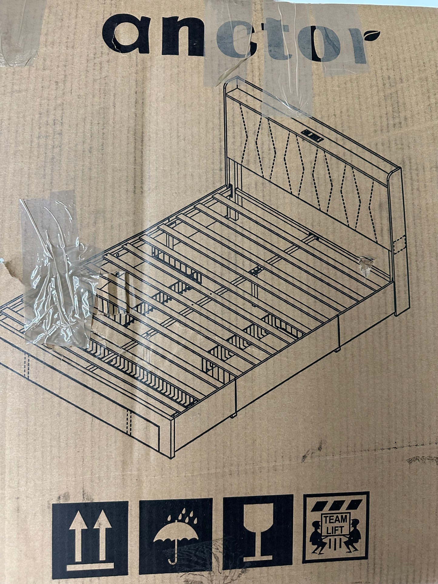 Full Size Bed Frame with 3 Drawers, Upholstered Platform Bed with Storage Headboard and Charging Station, No Box Spring Needed, Easy Assembly, Grey #0993