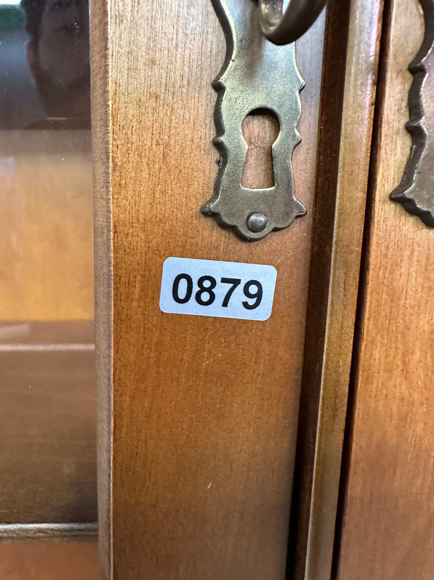 Mid Century Cabinet/Secretary Desk With Drawers #0879