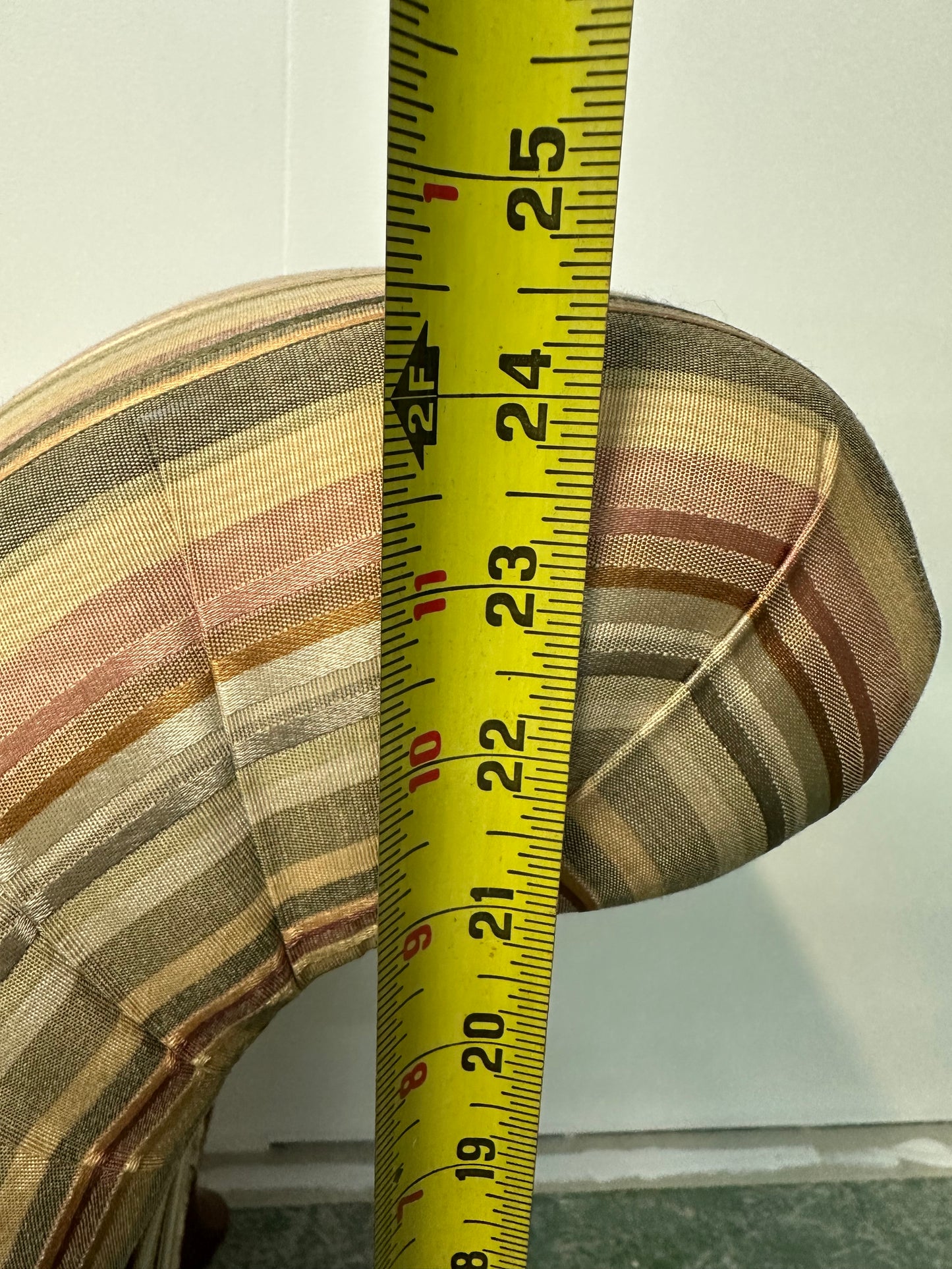 Vintage Traditional Stripped Bench #0878