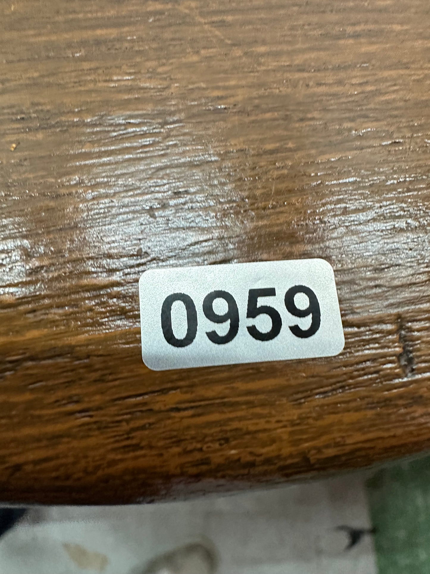 Vintage Solid Wood 4 Dovetail Drawer Dresser #0959