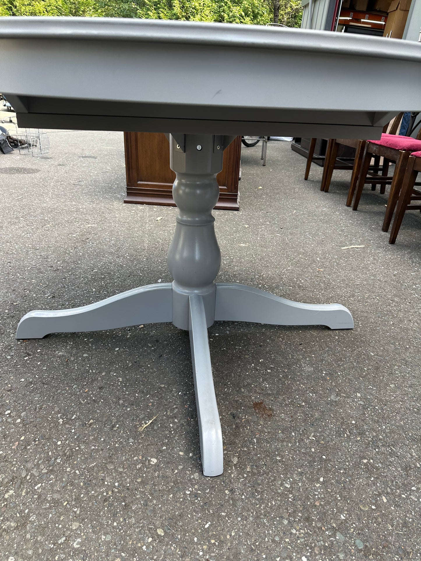 IKEA Ingatorp Extendible Dining Table Gray #0760