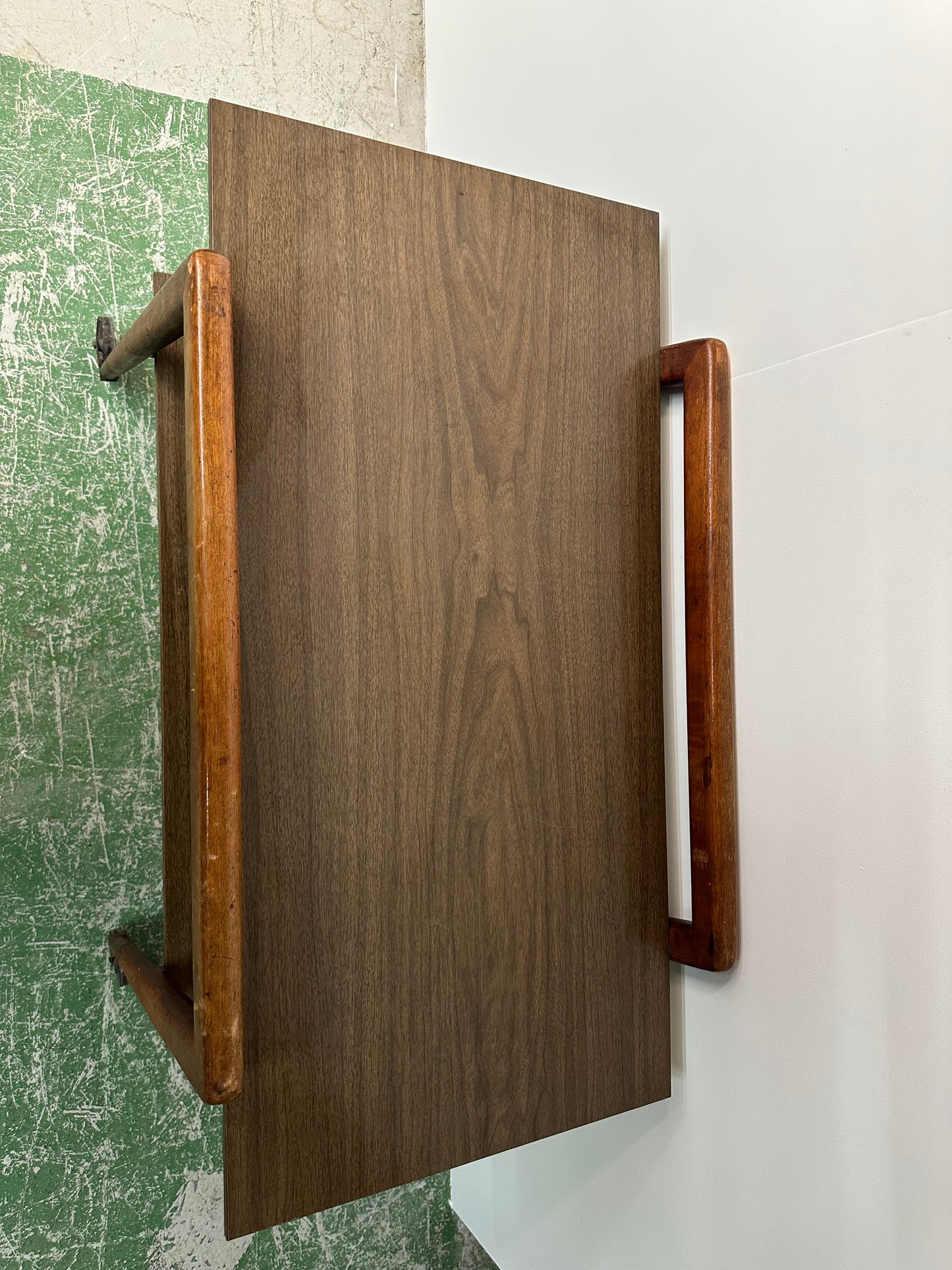 Mid Century Modern Wooden Trolley #0900