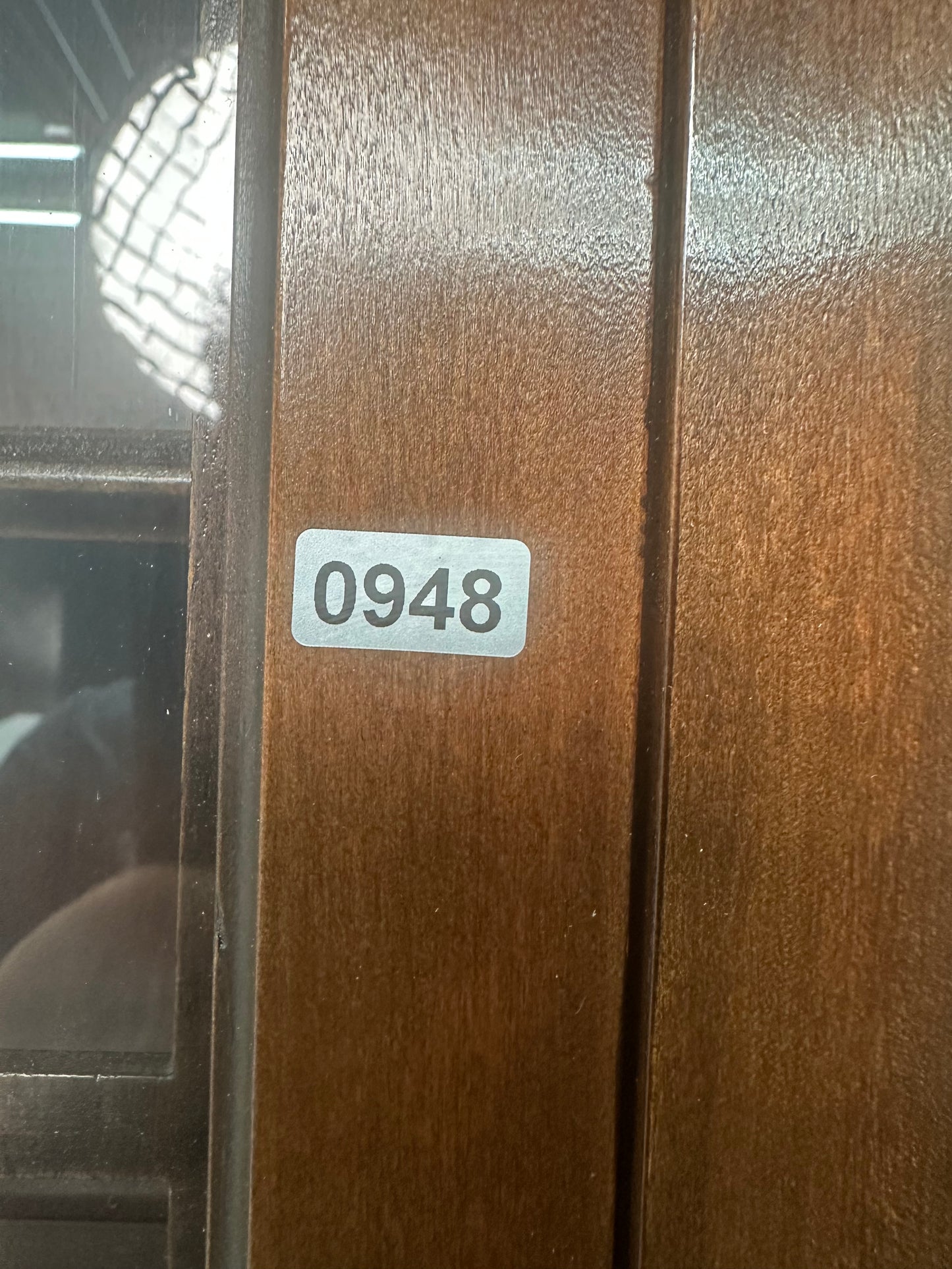 Chippendale Style Secretary Desk With Key. #0948