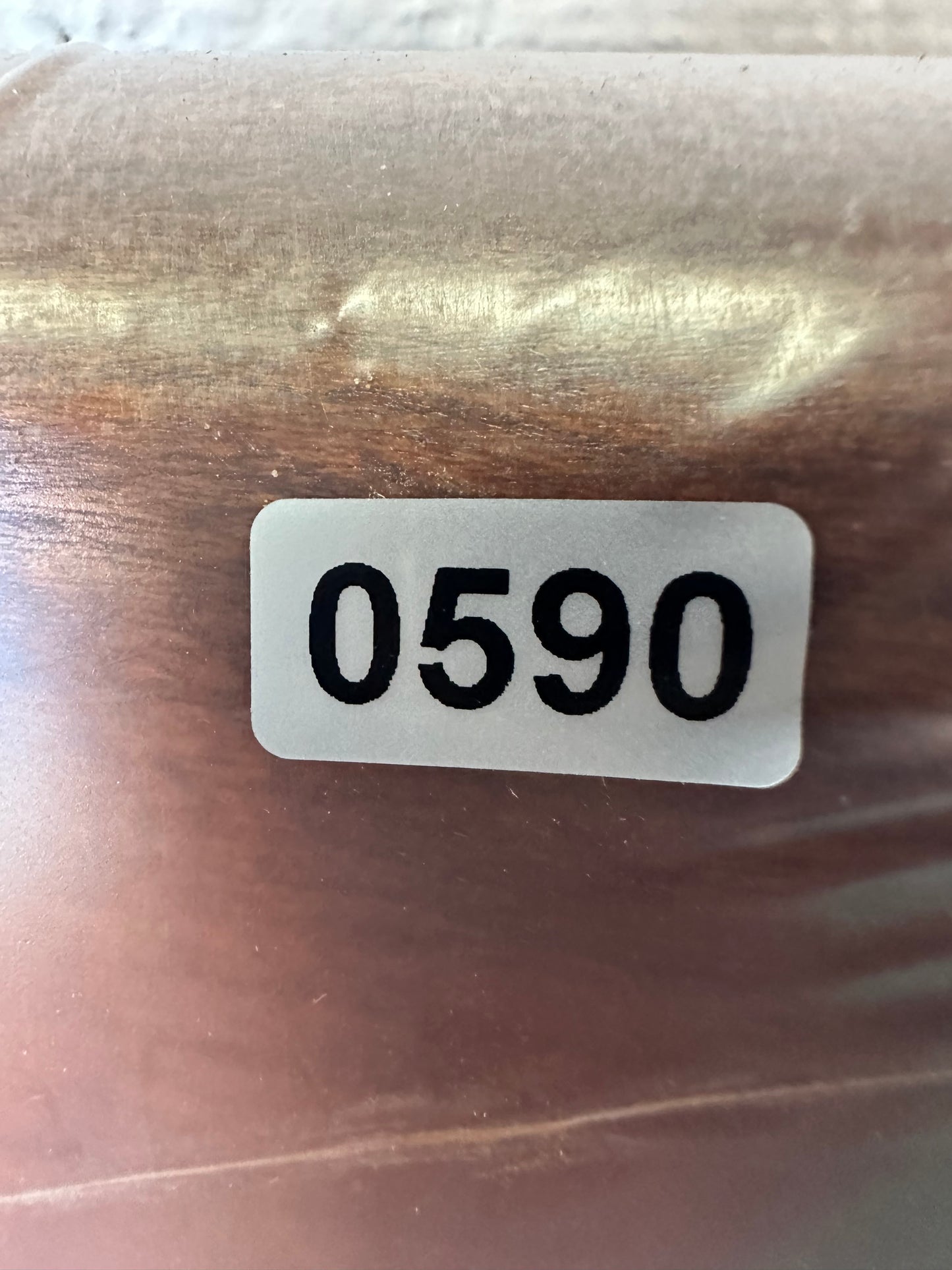 Mid Century Style Ladder Back Cherry Bourbon Wood Dining Chair Made in USA Set of 4 #0590