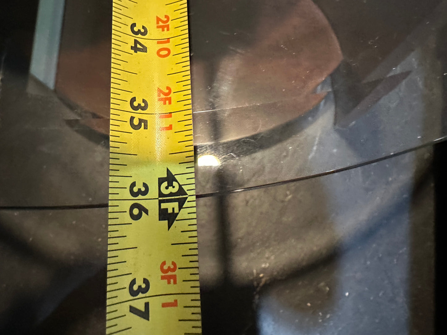 Modern Wood Glass Top Rolling Coffee table #0750