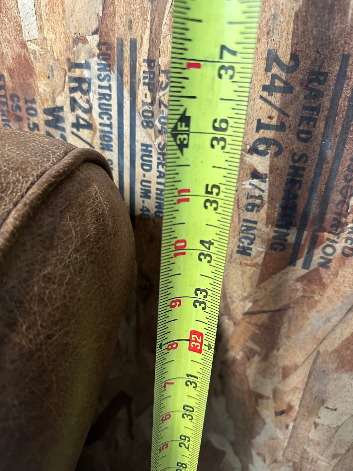 Leather Sleeper Sofa (Queen) #0831