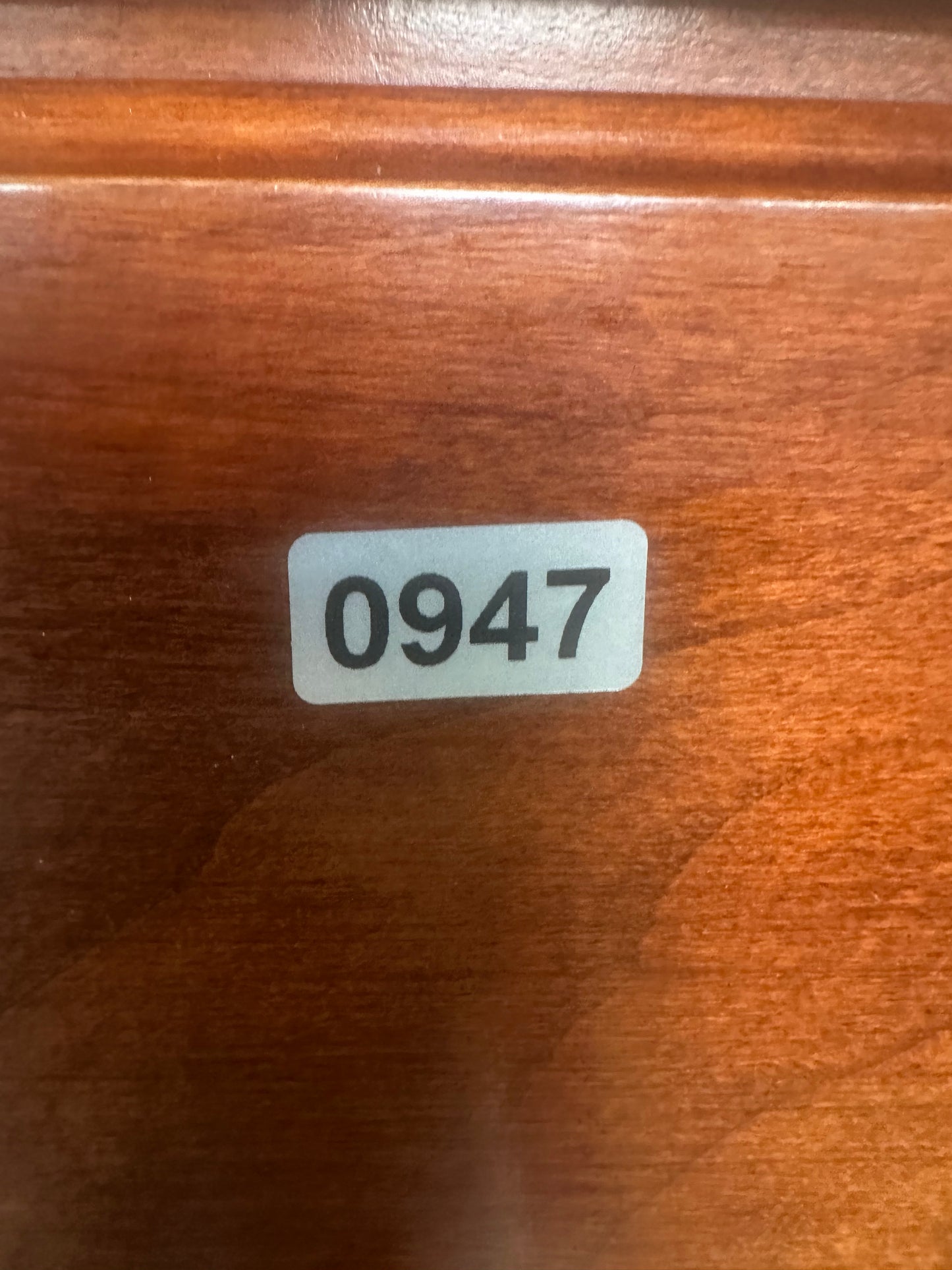 Vintage Statton Solid Cherry Chippendale Style 8 Dovetail Drawer Tall Chest #0947