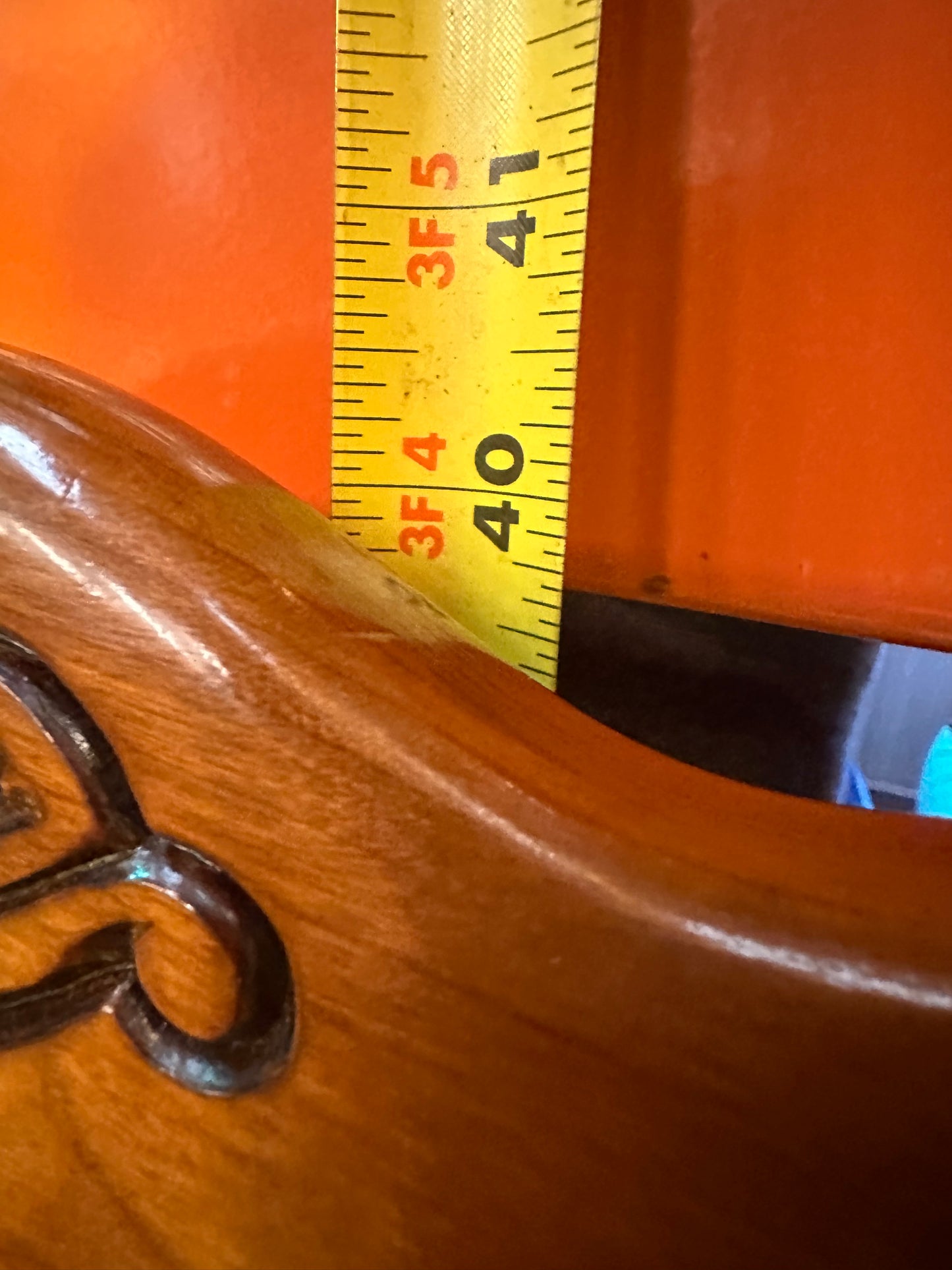 Set of 6 Queen Anne Style Solid Engraved Wood Splat Back Leopard Print Dining Chairs