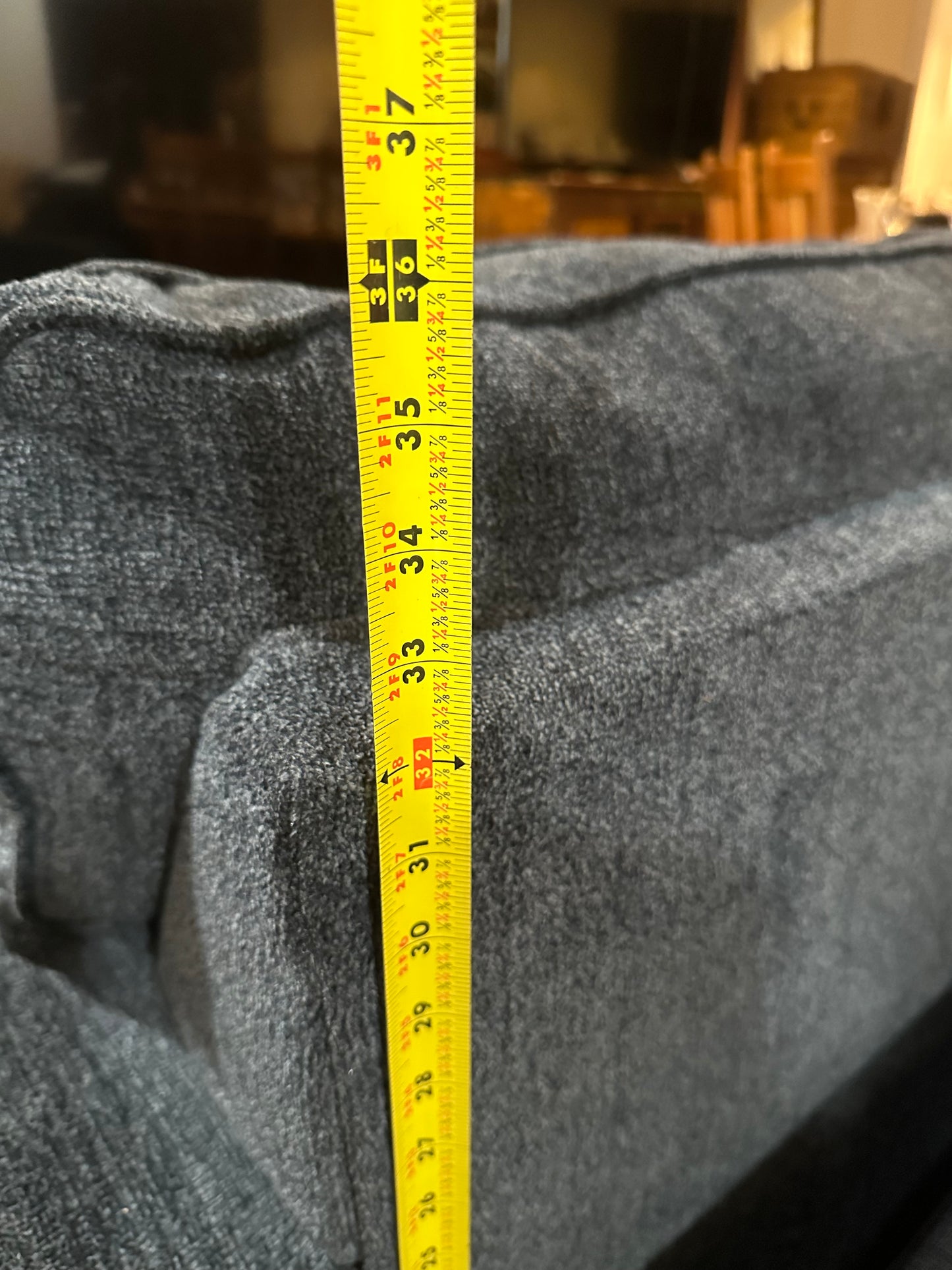 Ashley Furniture Slate Blue Sofa #0731