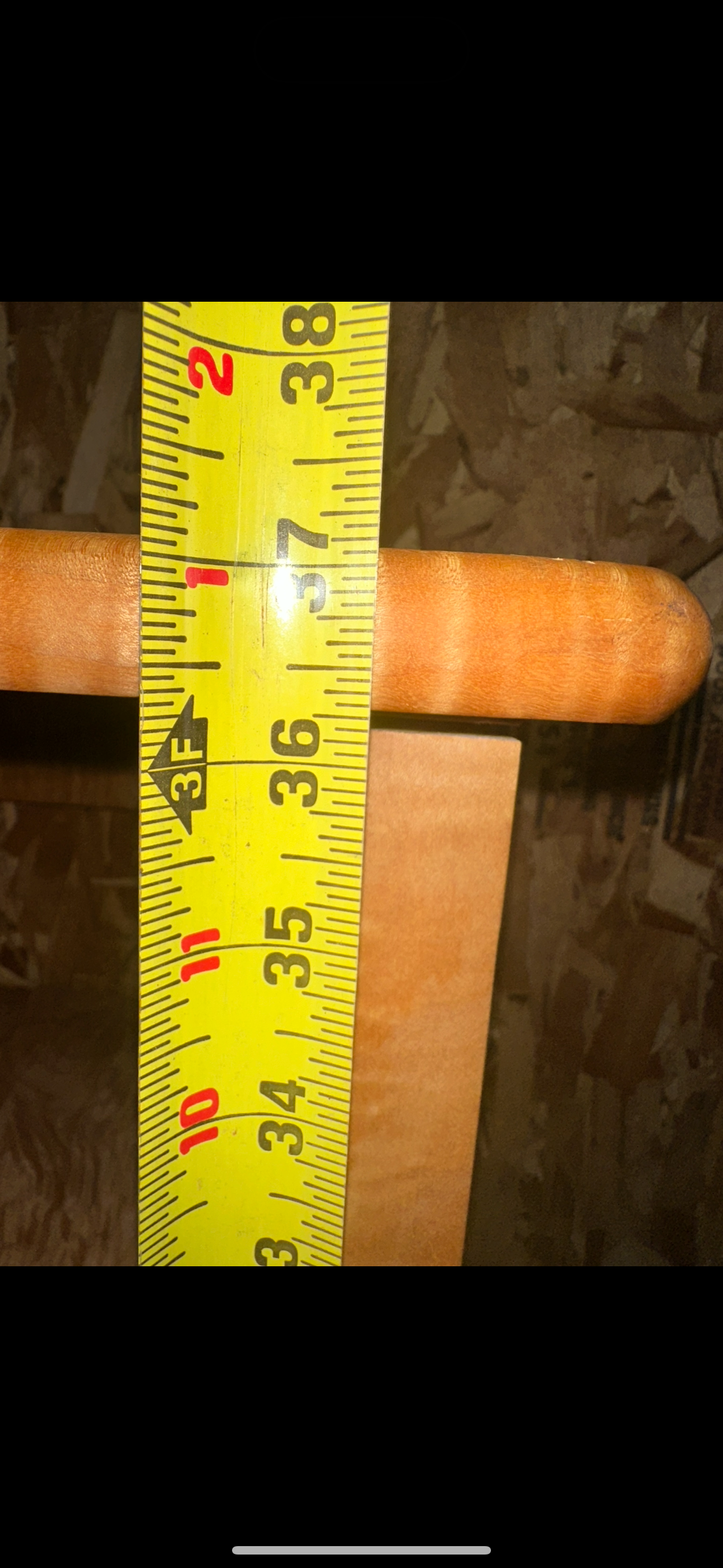 Mid Century Solid Maple 4 Tier Bookshelf #0828