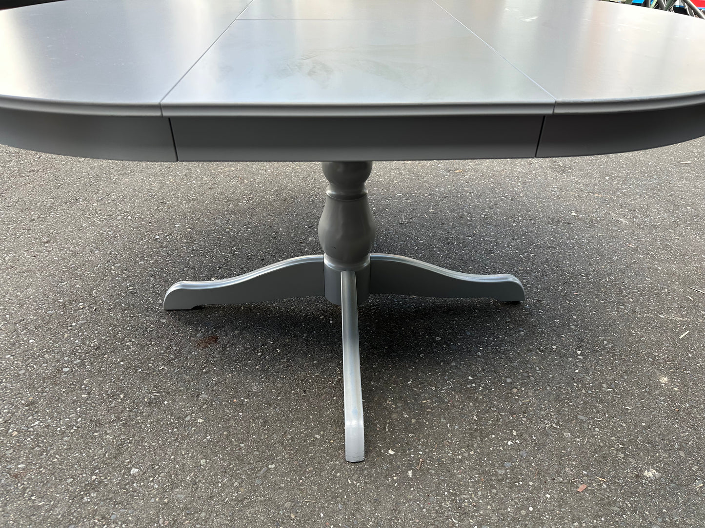 IKEA Ingatorp Extendible Dining Table Gray #0760