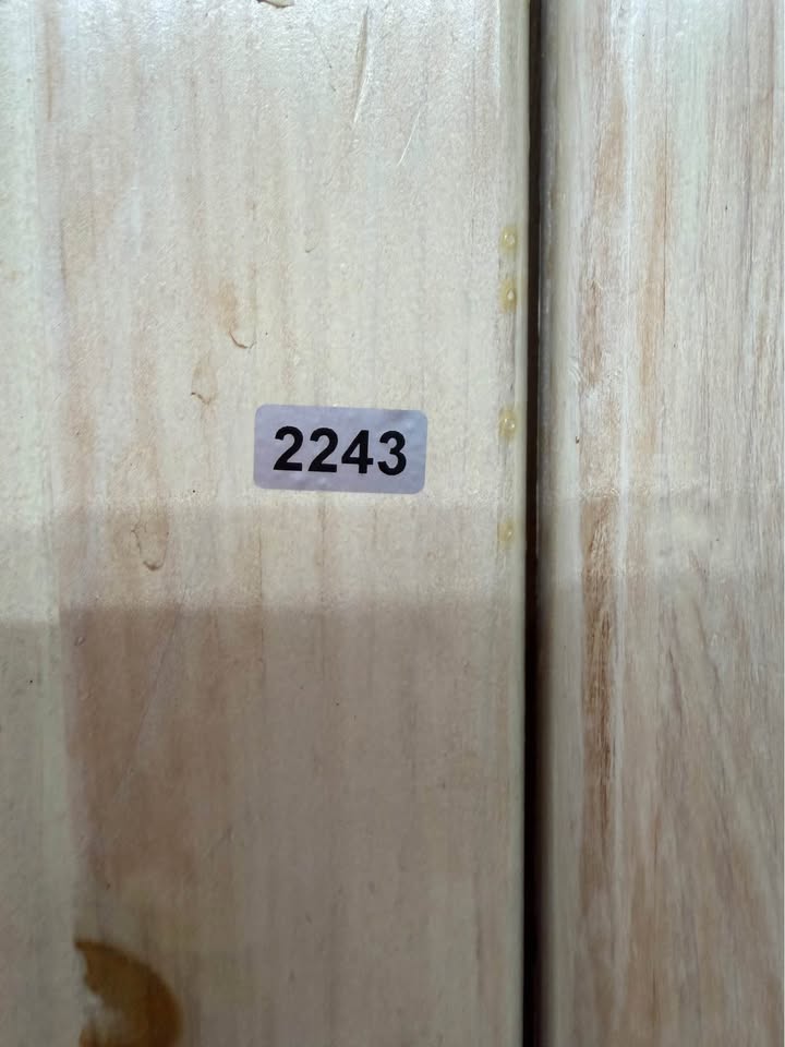 Solid Wood Rustic Pine Corner Cabinet