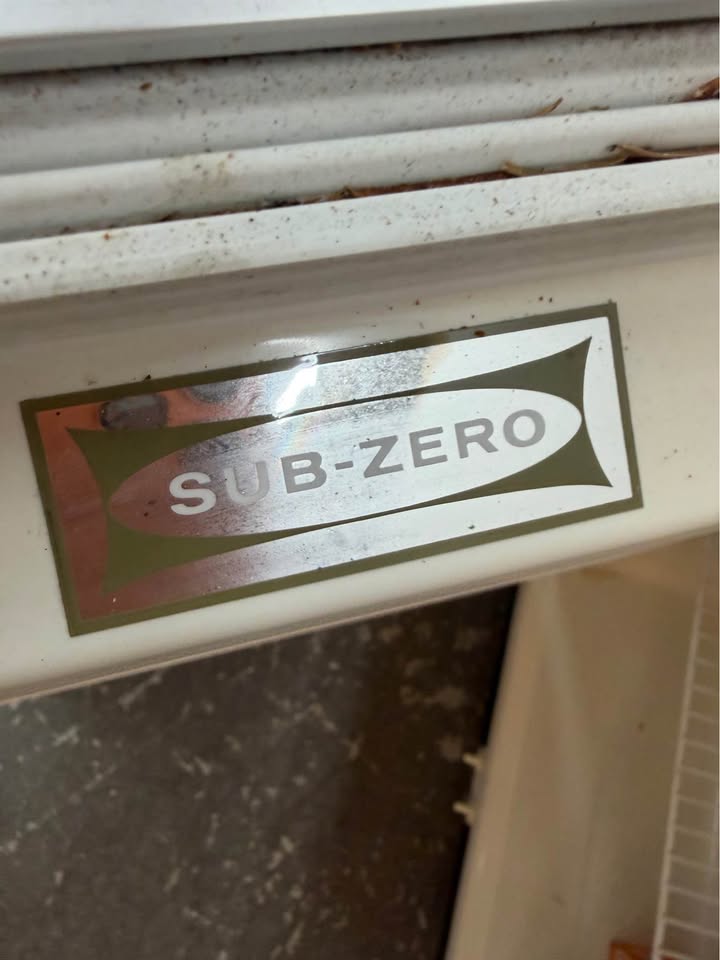 Vintage Sub-Zero Undercounter Mini Fridge