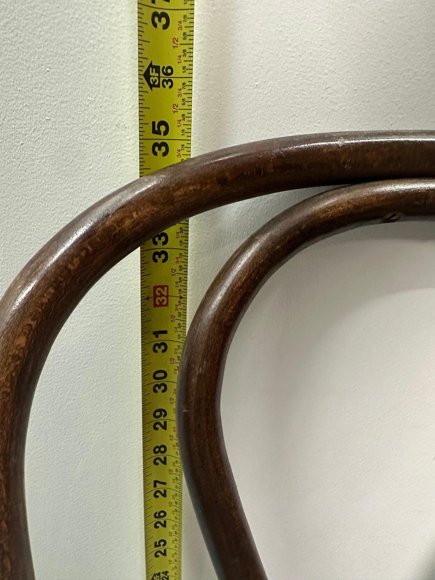 Set of 3 Vintage Bentwood Bistro Cafe Thonet Style Chairs #0985