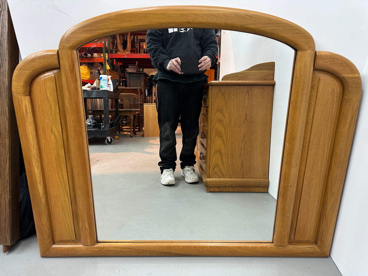 4 Piece Solid Wood Bedroom Dresser Set #1077