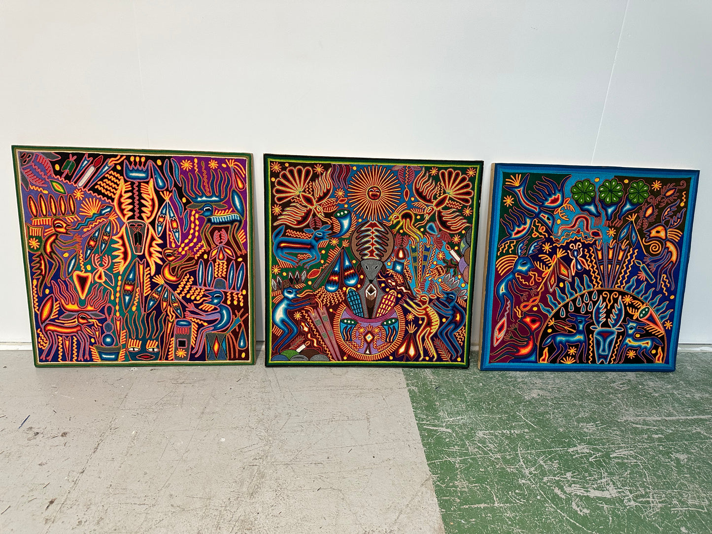 Embroidered Art From Mexico #0887