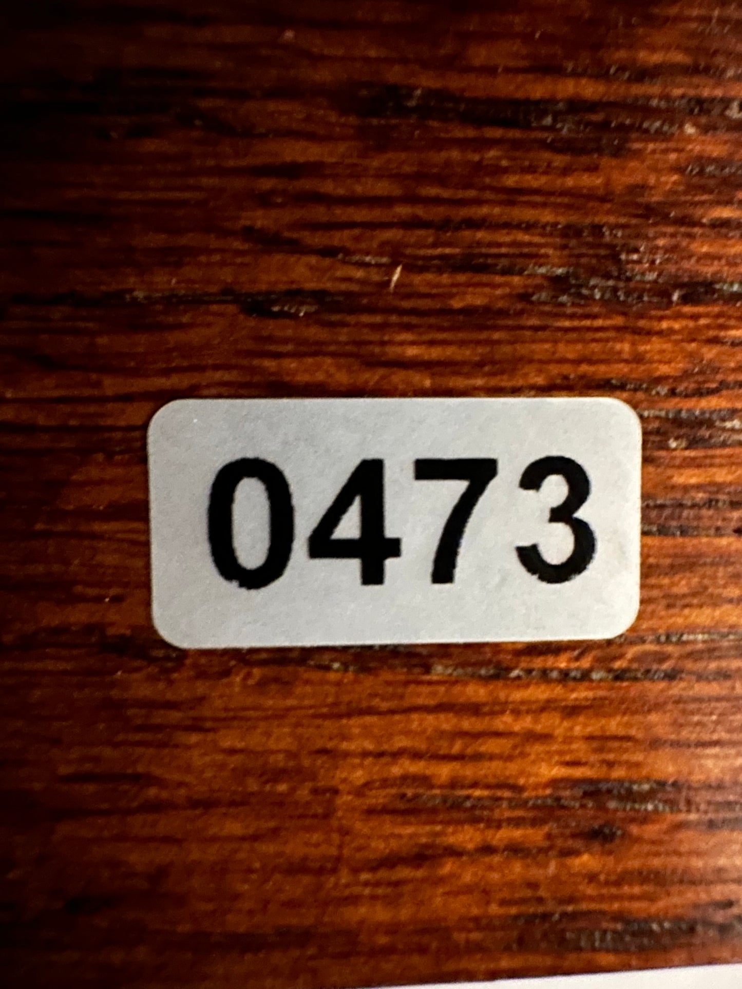 Vintage Oak Book Shelf #0473