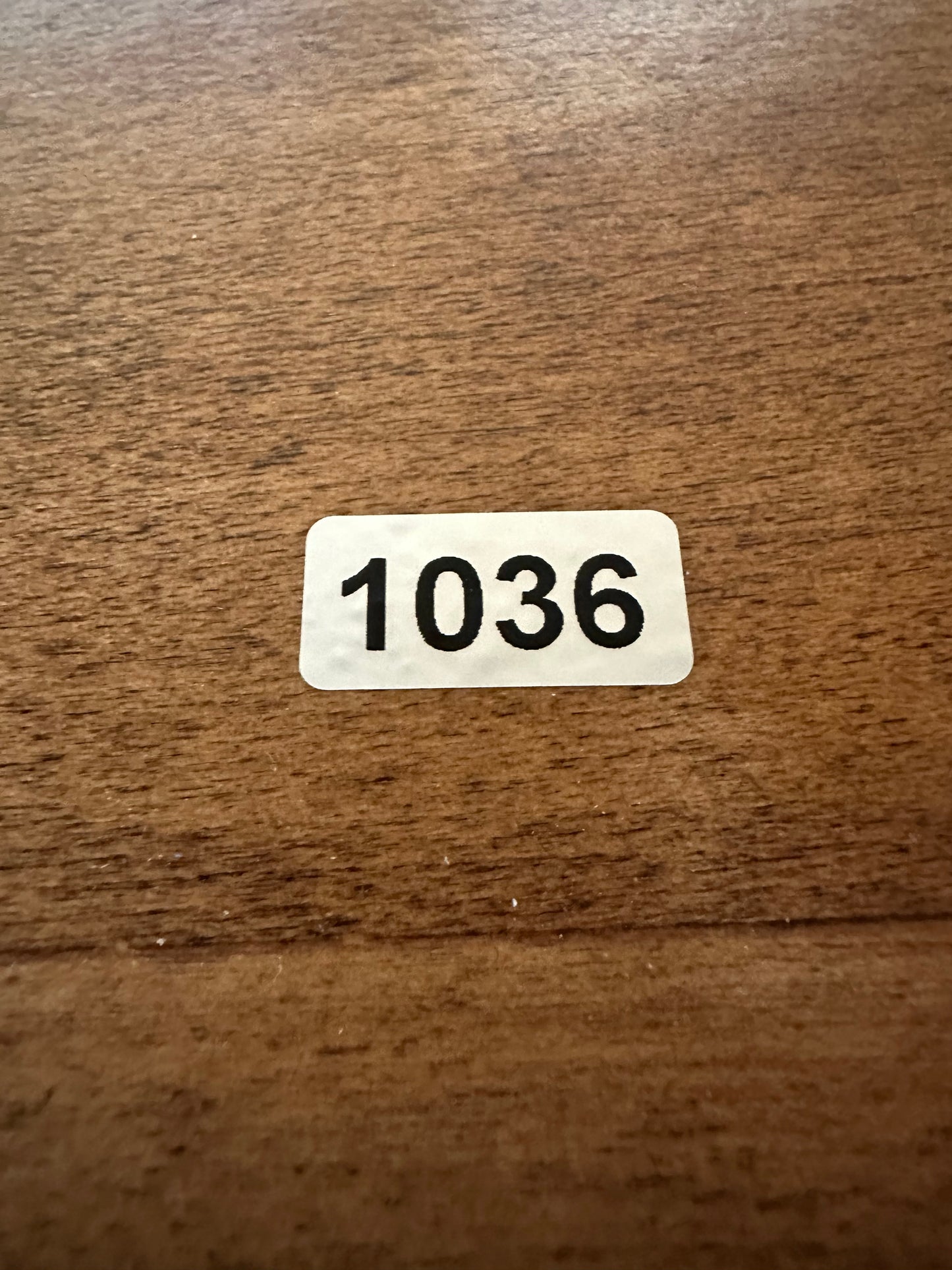 Set of 2 Matching Mid Century Modern Solid Wood Hutch with Glass Shelf and DoveTail Drawers #1036