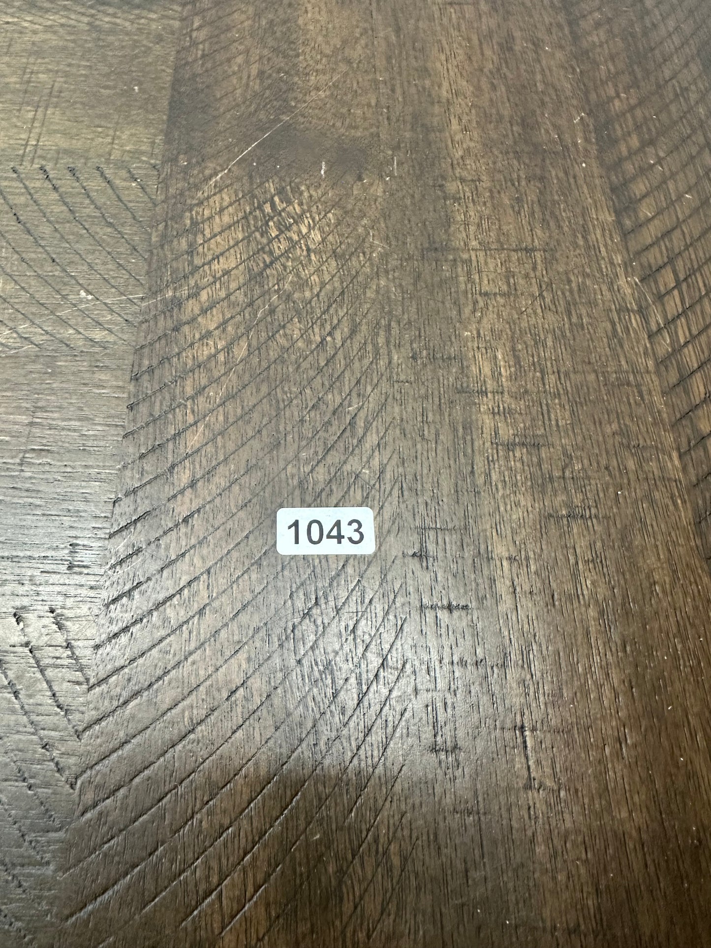 Modern Faux Wood Coffee Table #1043