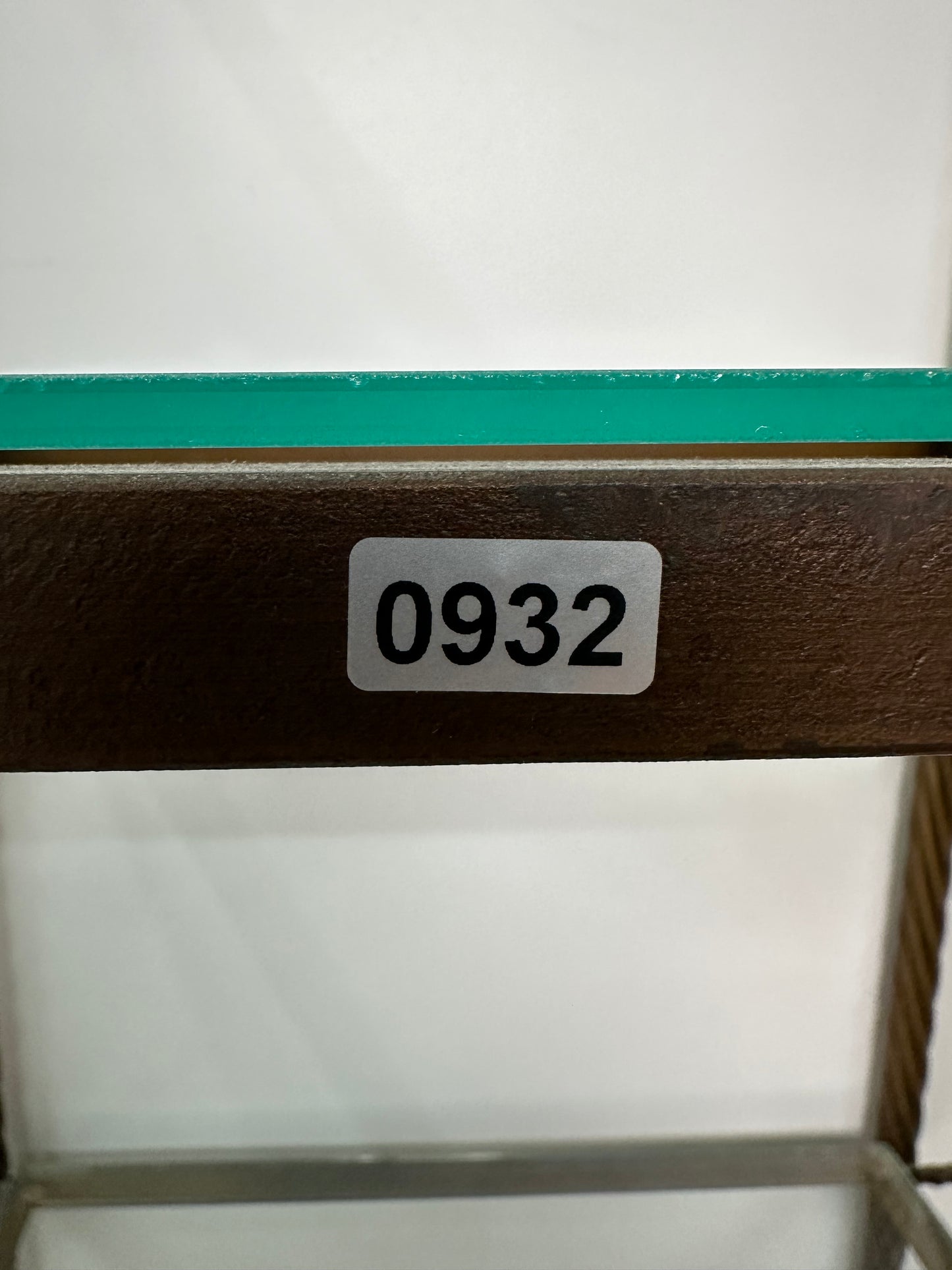 Gold Wrought Iron 4 Tier Square Etagere #0932