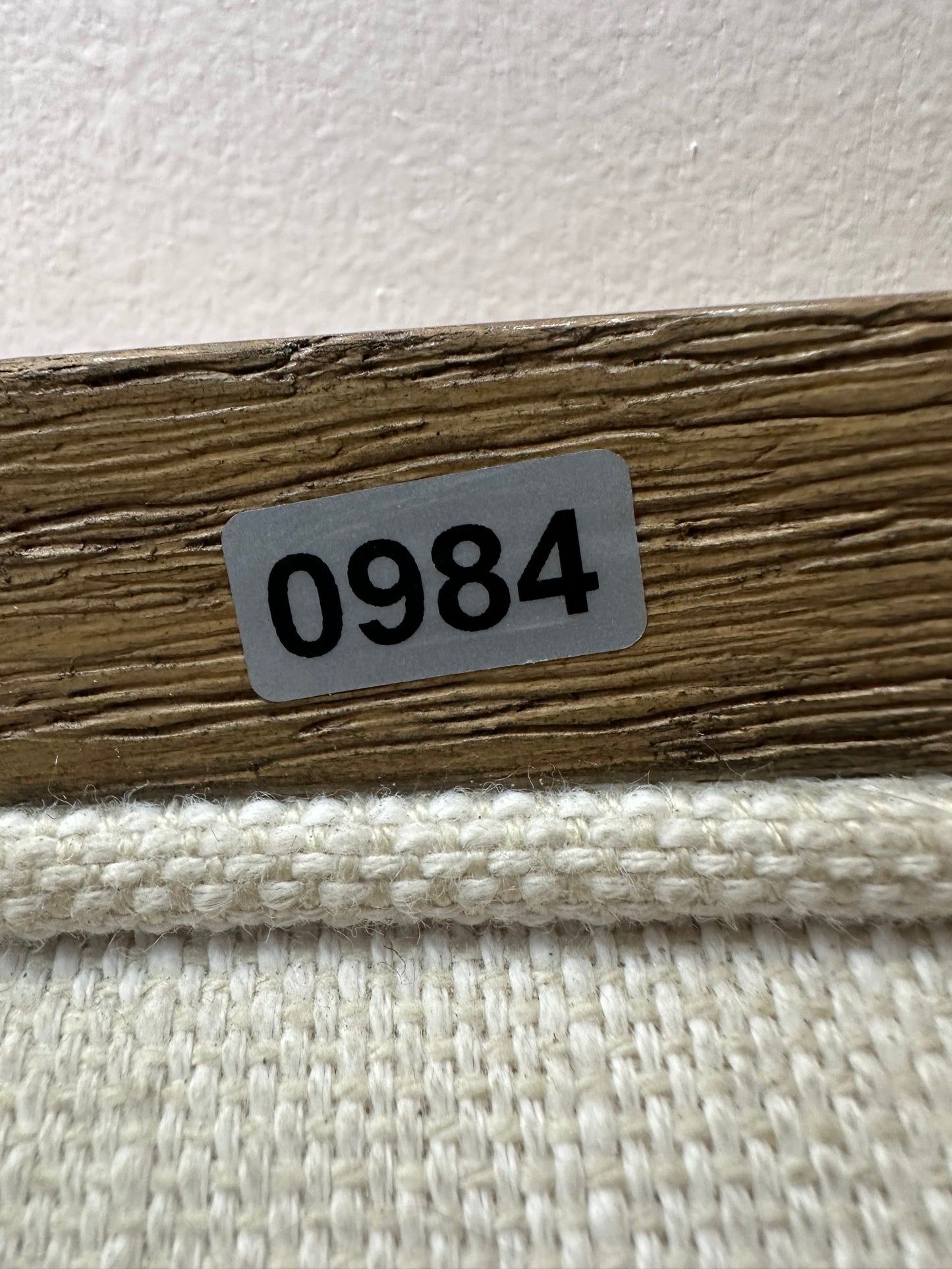 French Contemporary Restoration Hardware Fabric Dining Chair #0984