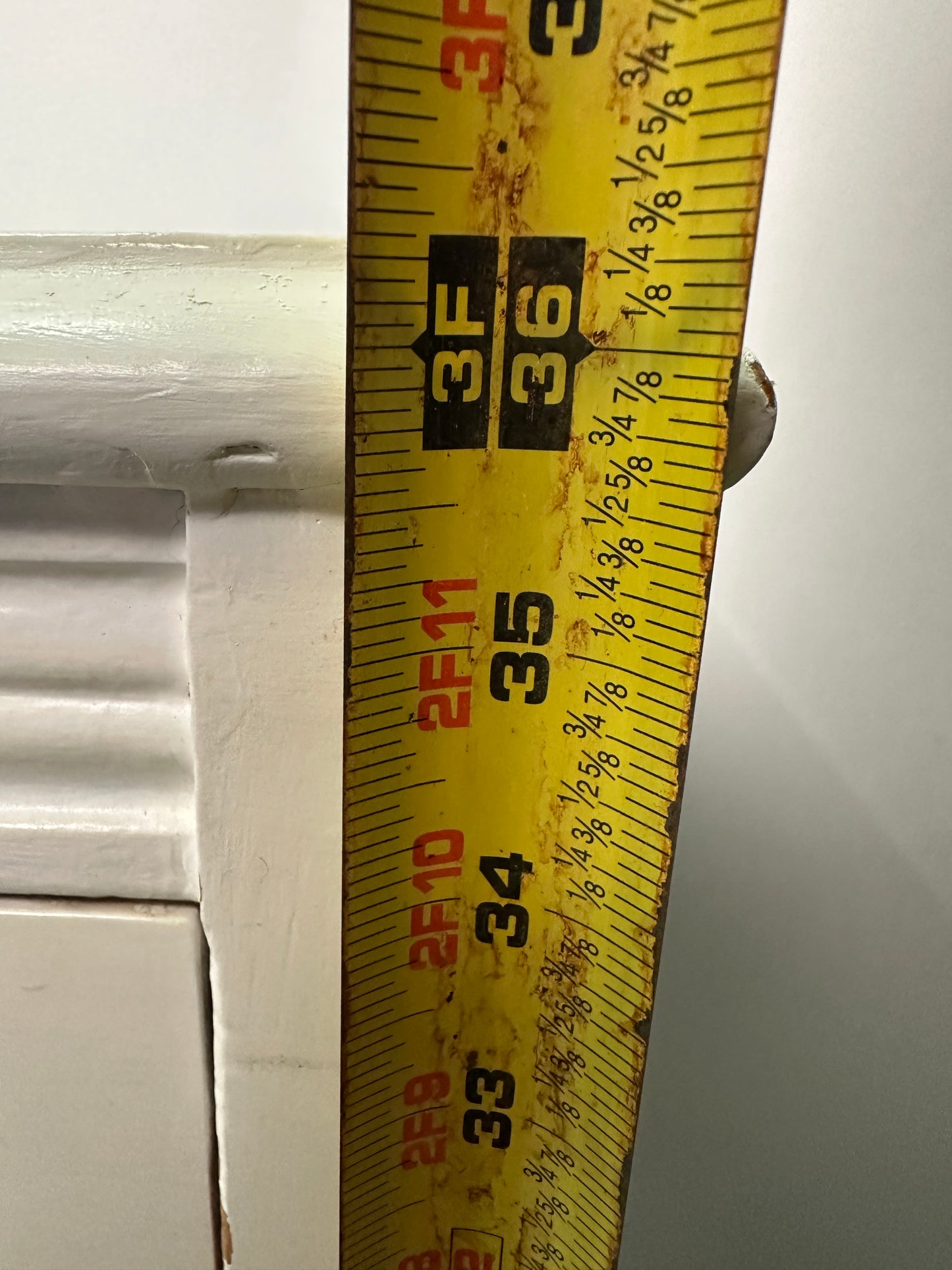 Vintage Dovetail 3 Drawer Dresser on Caster Wheels #0958