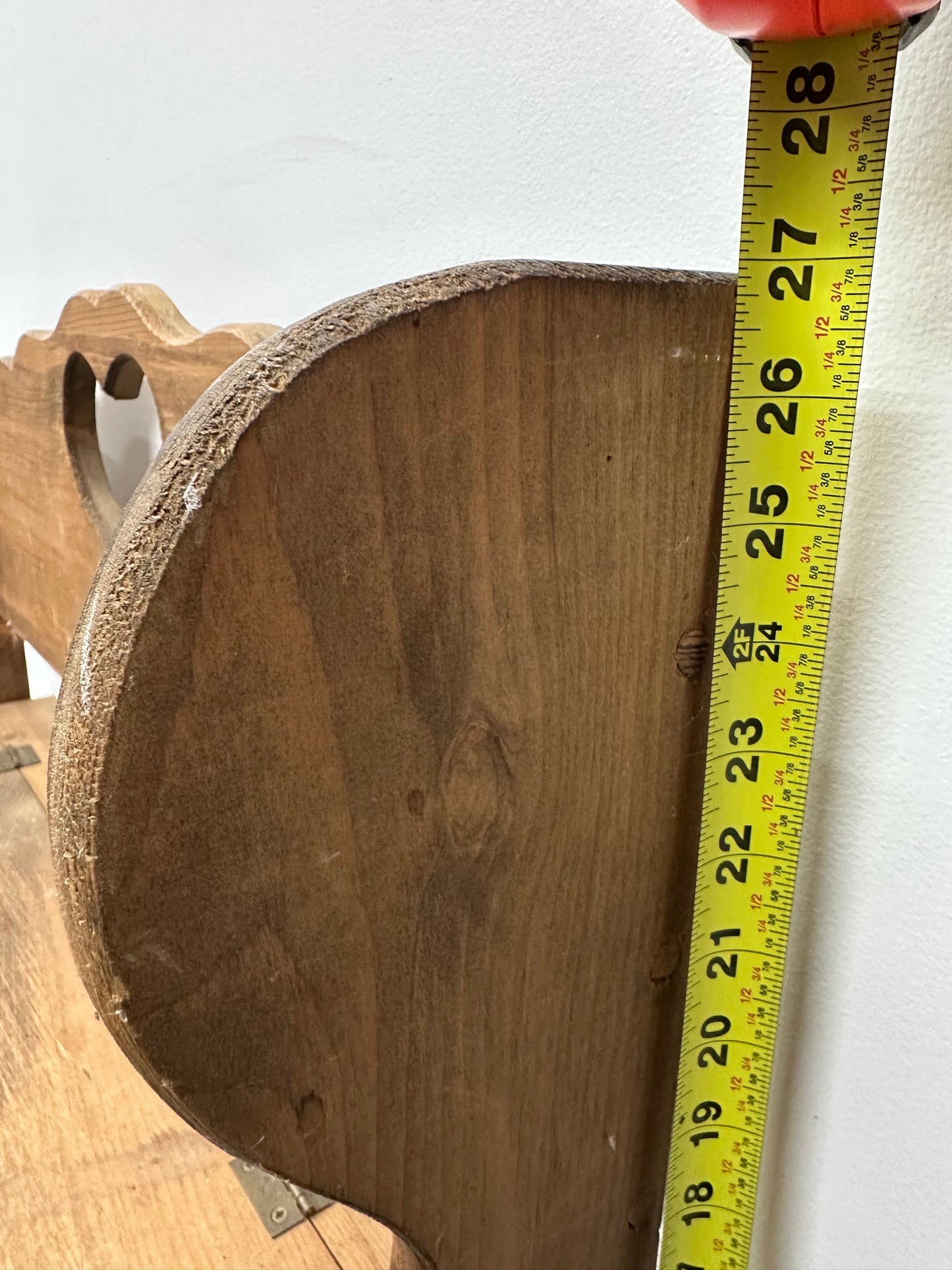 Solid Wood Kids Heart Bench With Storage #1005