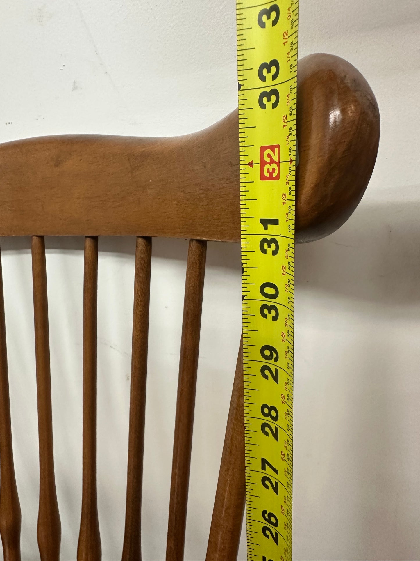 Set of 2 Ethan Allen Maple Windsor Chairs #1091