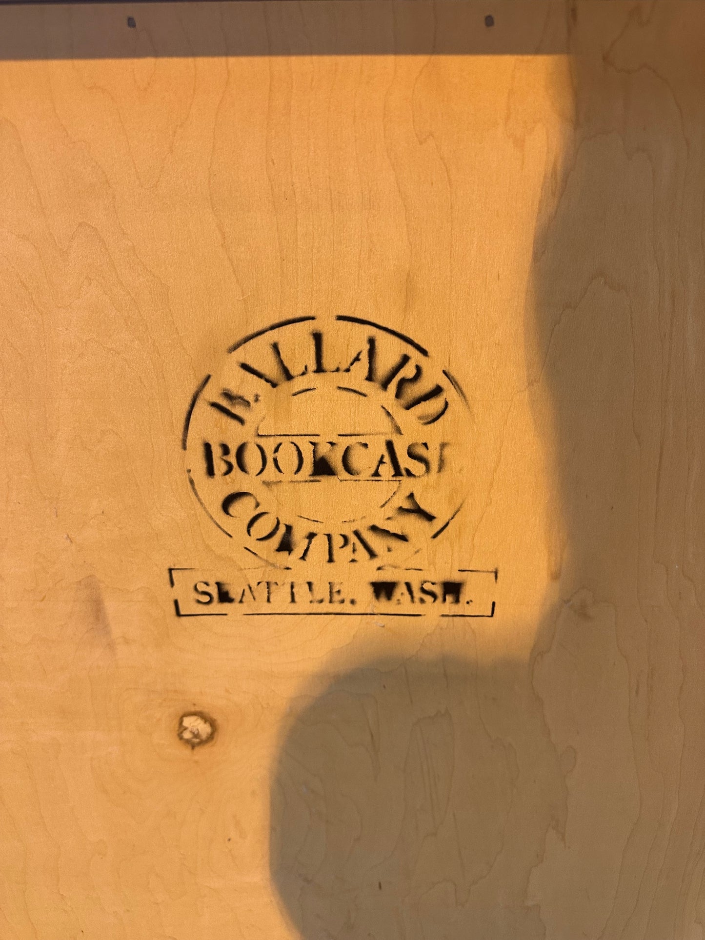 Ballard 3 Shelf Bookcase #0935