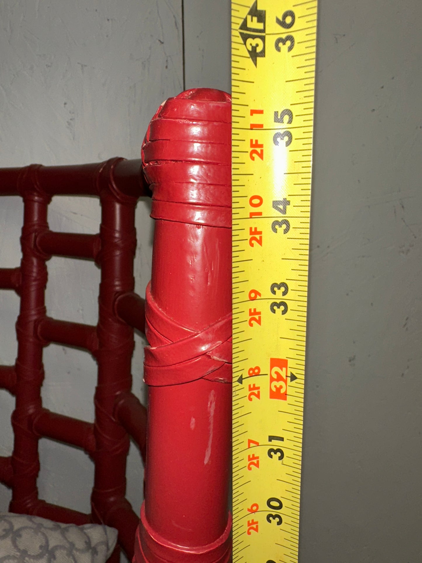 Faux Bamboo ArmChair #0833