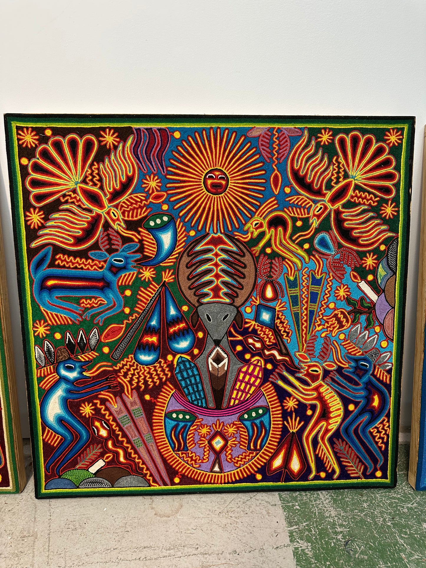 Embroidered Art From Mexico #0887