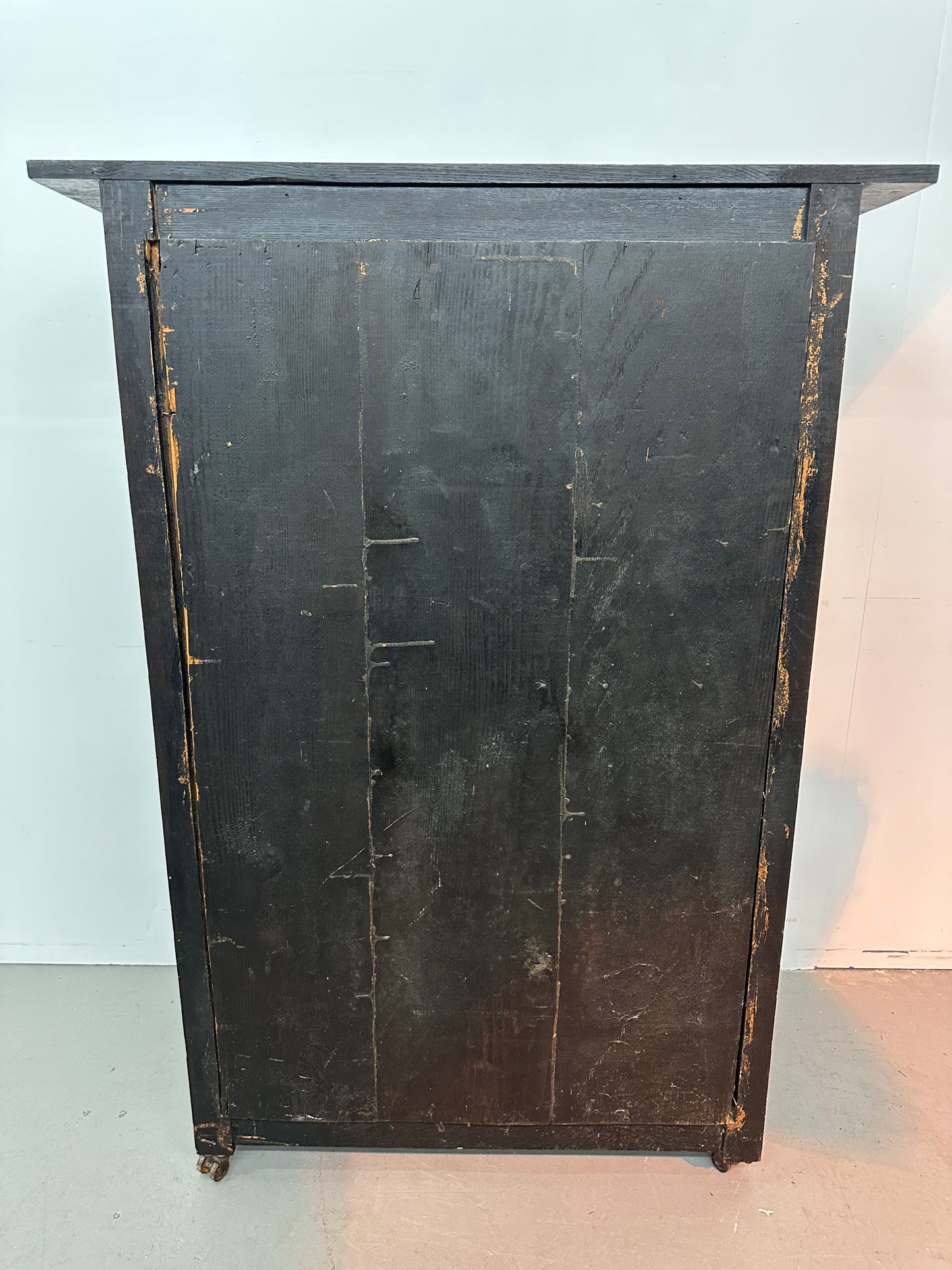 Antique Solid Wood Curio Cabinet #1073