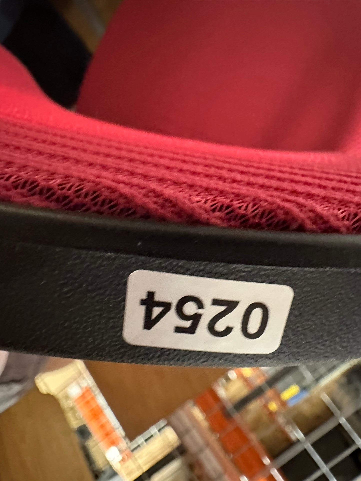 Pink Mesh Rolling Office Chair #0254