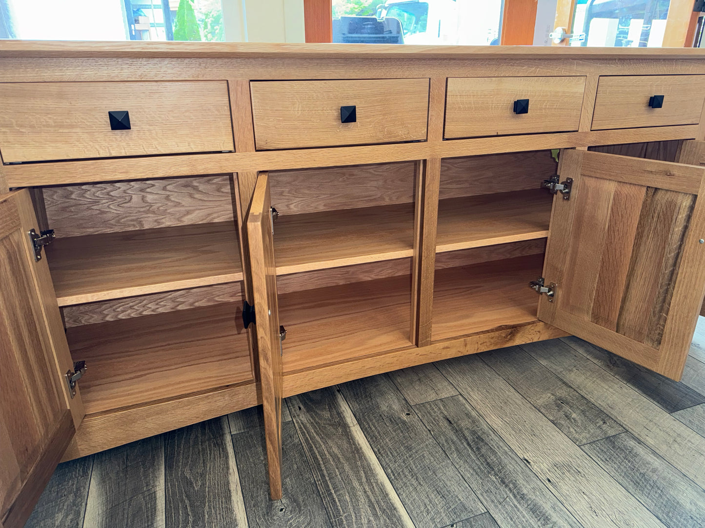 Genuine Amish Credenza Sideboard Buffet
