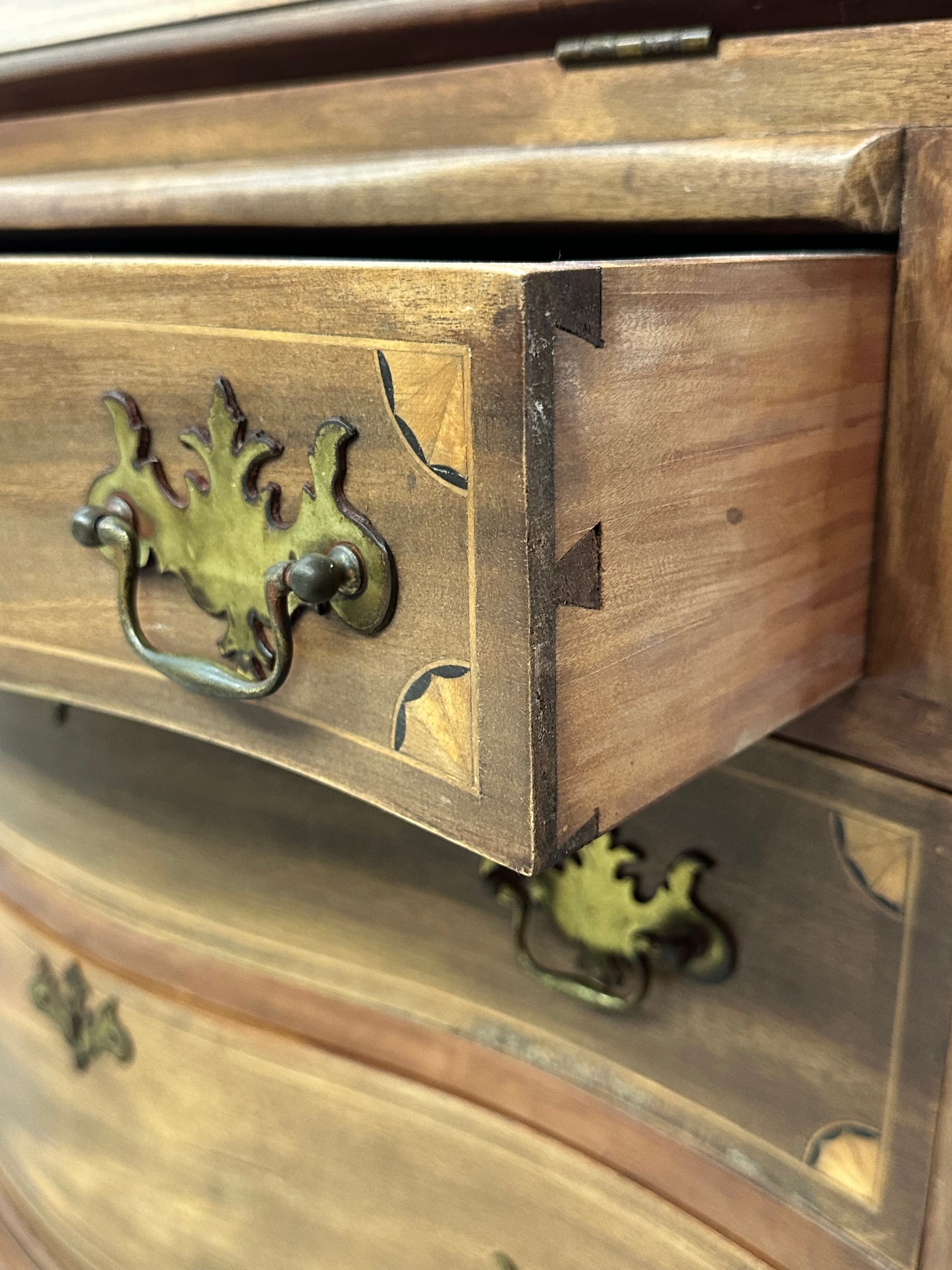 Centennial Chippendale Slope Lid Desk/Dresser #1060