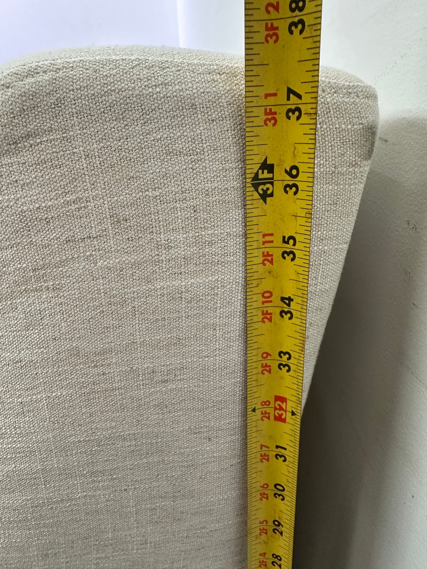 Set of 2 Fabric Swivel Rocker Chairs