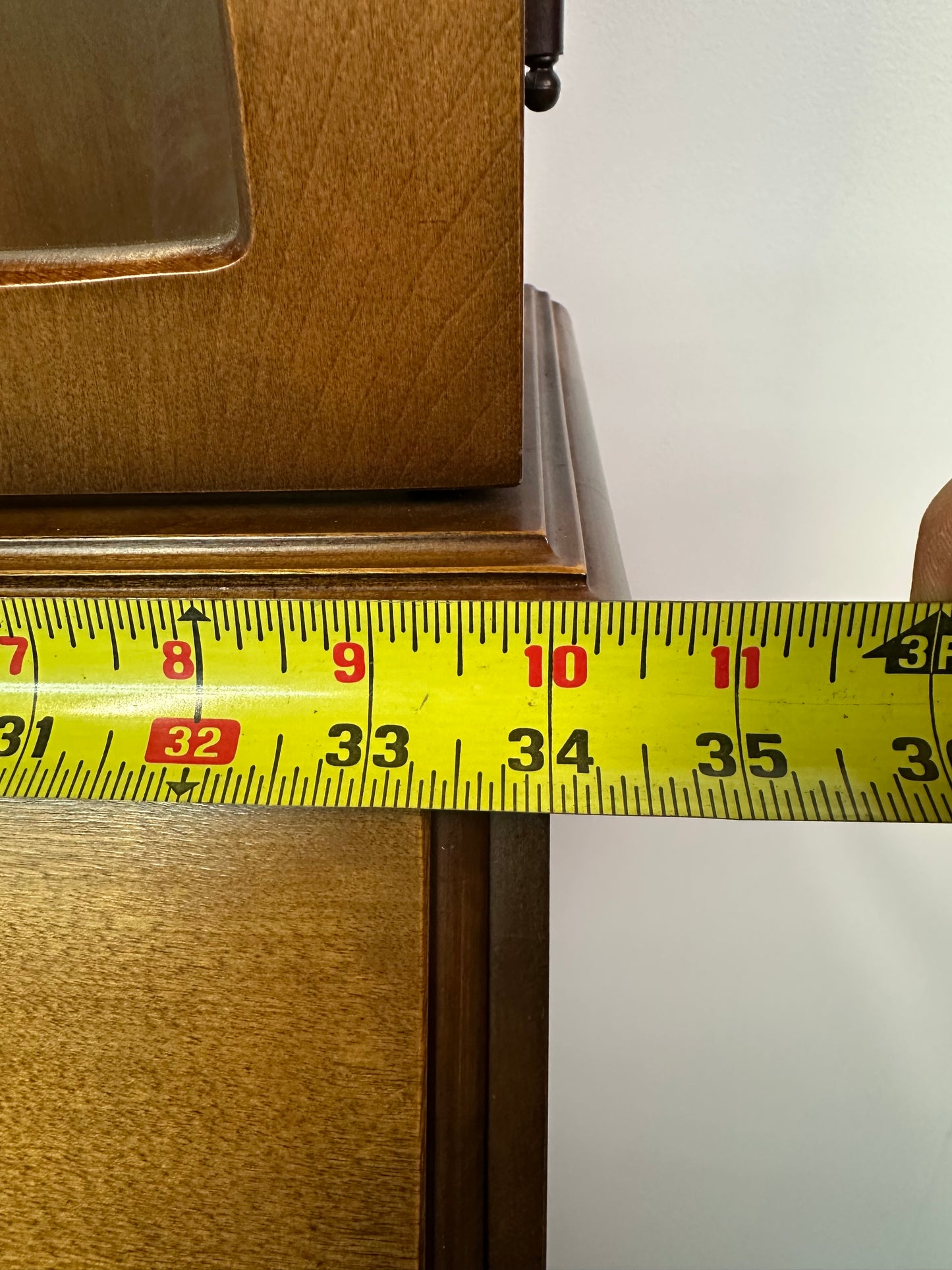 Mid Century Cabinet/Secretary Desk With Drawers #0879