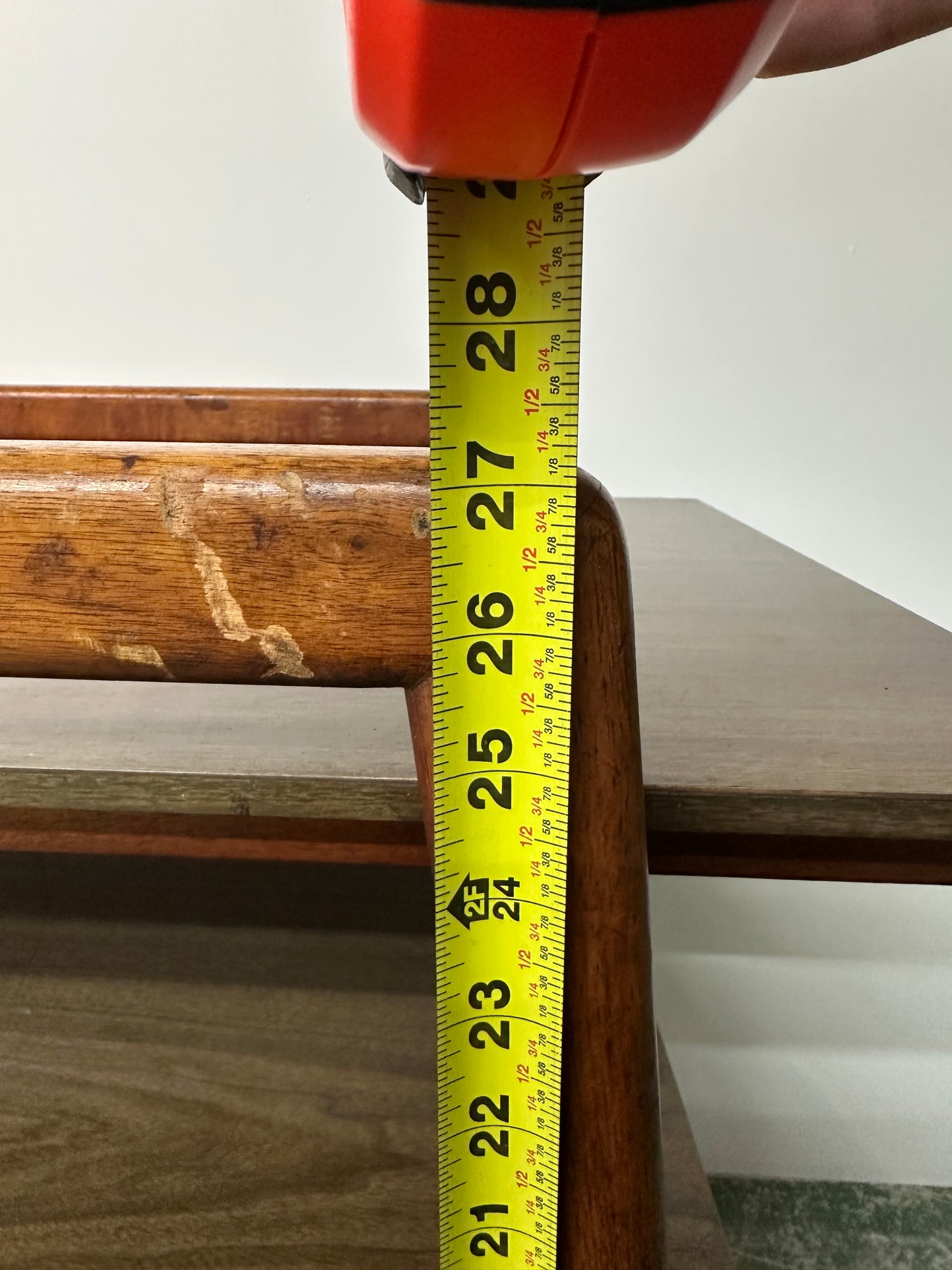 Mid Century Modern Wooden Trolley #0900