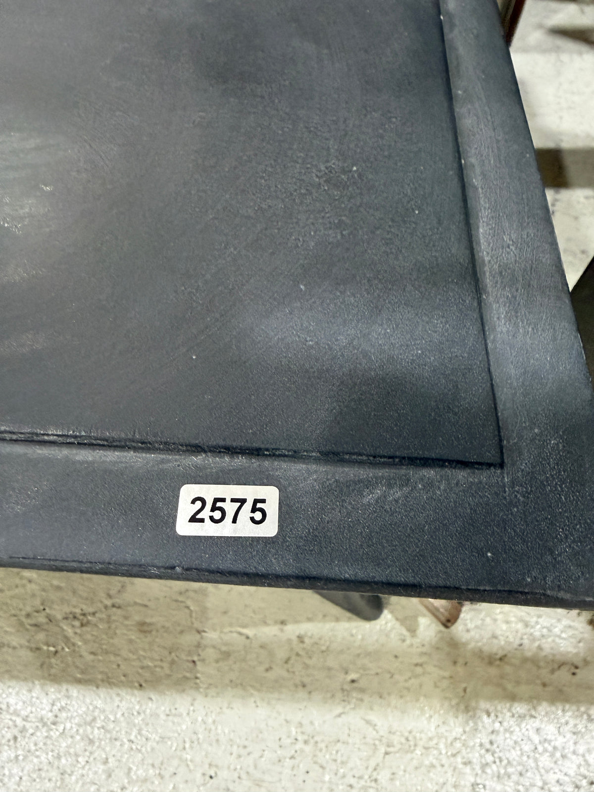 Restoration Hardware Black Metal Coffee Table #2575