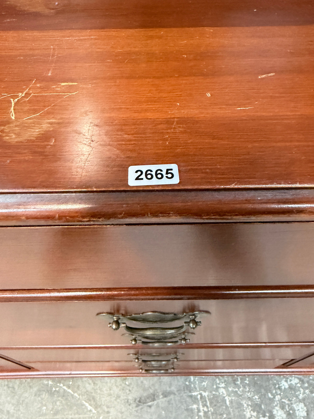 Pennsylvania House Cherry China Hutch with Glass Doors #2665