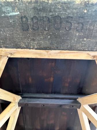 Restoration Hardware Reclaimed Wood Trestle Door Coffee Table