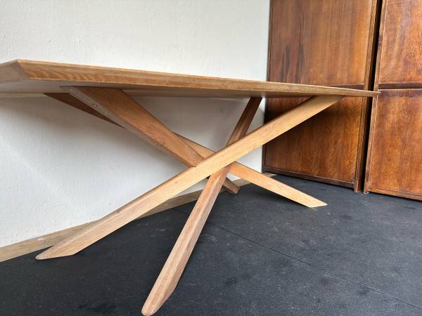 Ethnicraft Mikado 80” Solid Oak Dining Table #0288