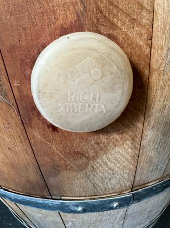 Authentic 60gal Wooden Barrel Whiskey/Wine Barrel with Rich Xiberta Plug #0147